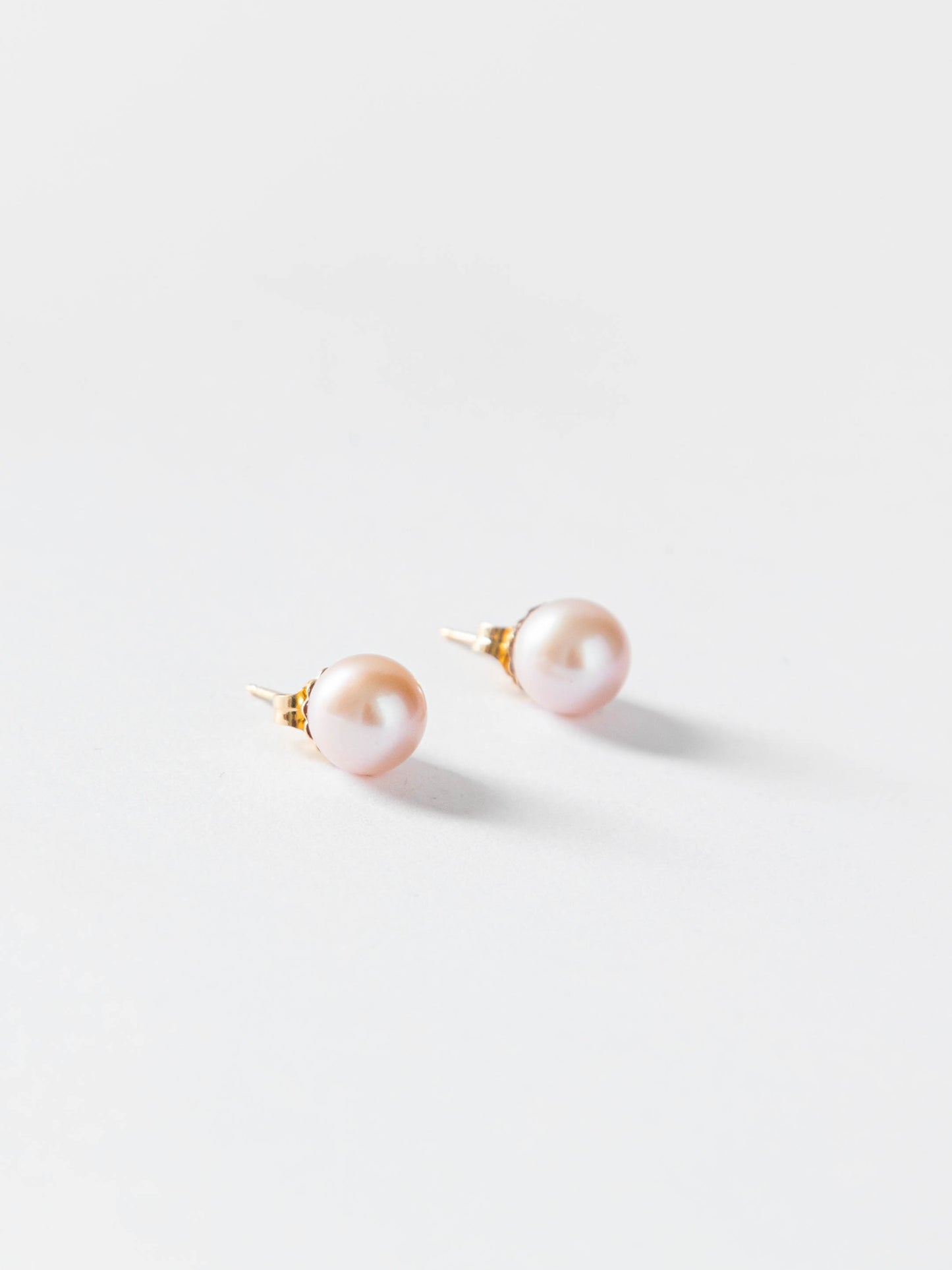 Pink Pearl Studs