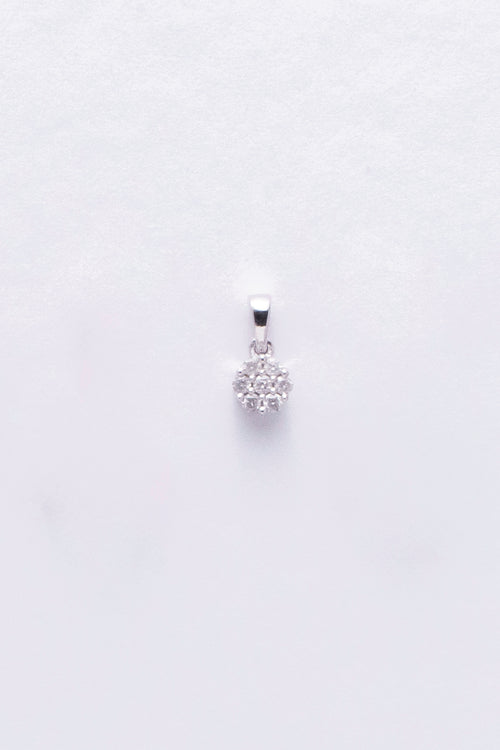 Small Diamond Cluster Pendant