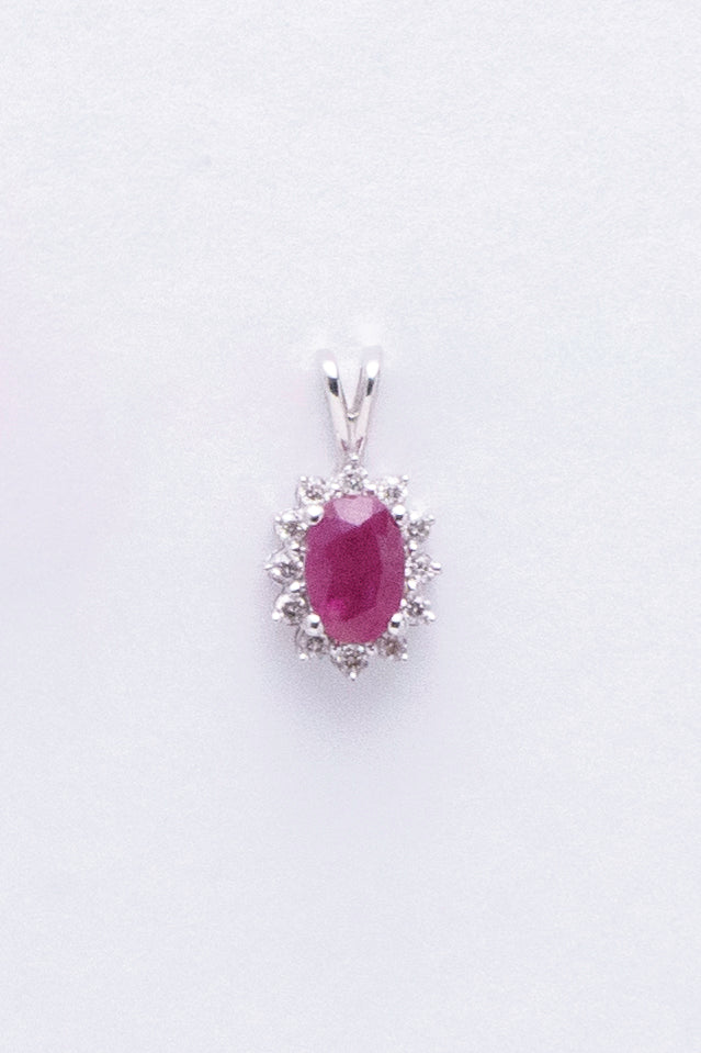 Diana's Ruby Pendant