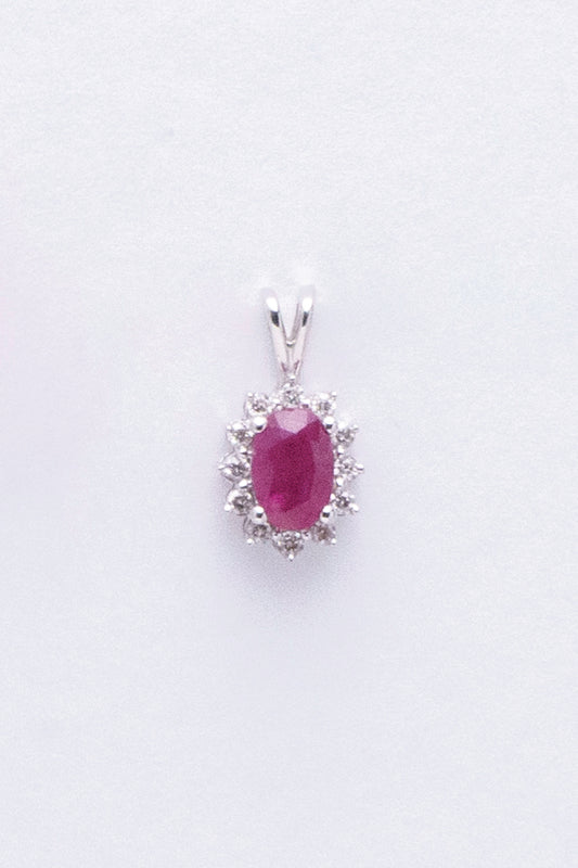 Diana's Ruby Pendant