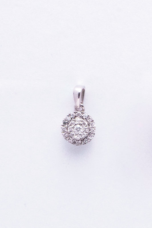 Cluster Diamond Pendant